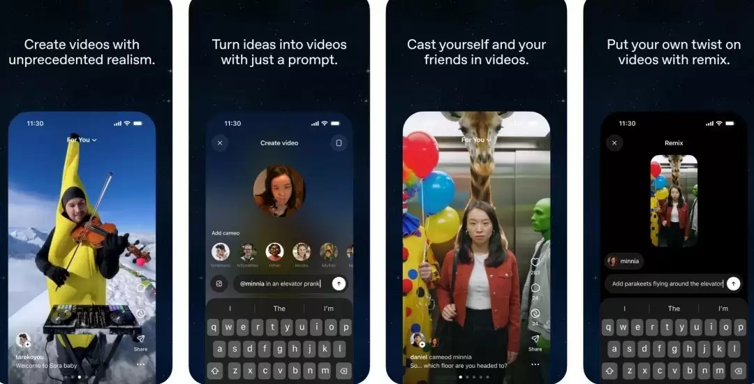 OpenAI发布Sora 2：AI视频生成新纪元与社交创作革命