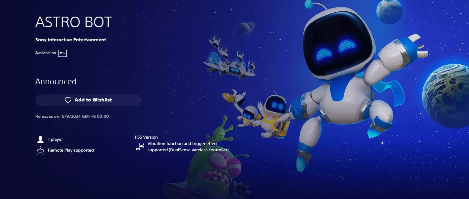 《宇宙机器人》预购开启