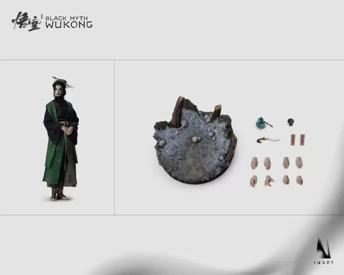 INART发布黑神话：悟空四姐1/6可动人偶