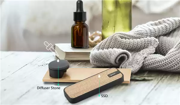 固态硬盘市场又有新花样:宇瞻推出全球首创香氛移动SSD!