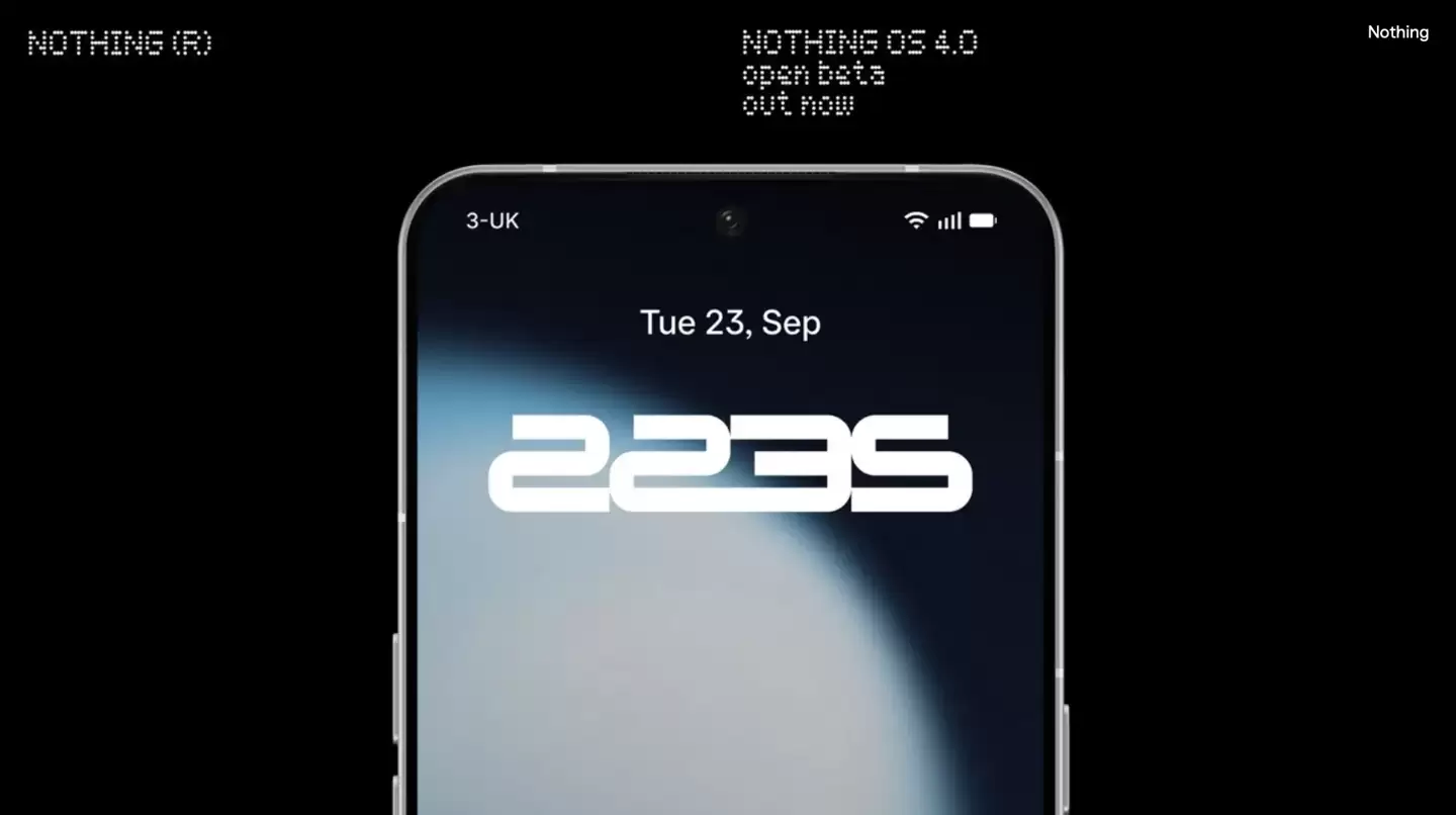 Nothing OS 4.0界面截图
