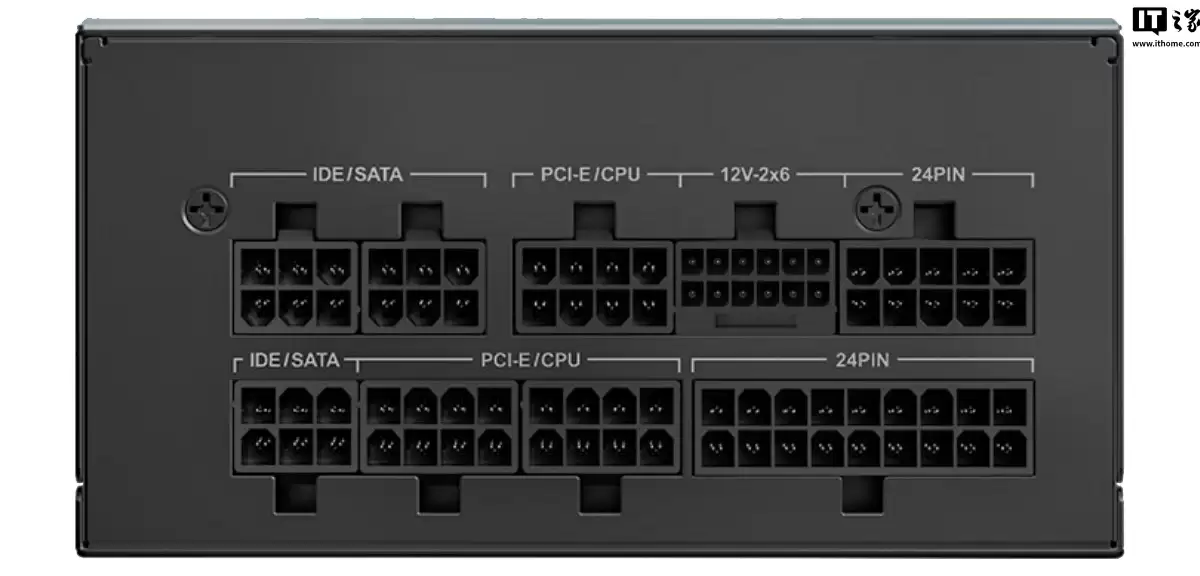 金河田推出 Vortexis 系列 SFX 白金电源:ATX3.1、550W-850W 可选,599 元起