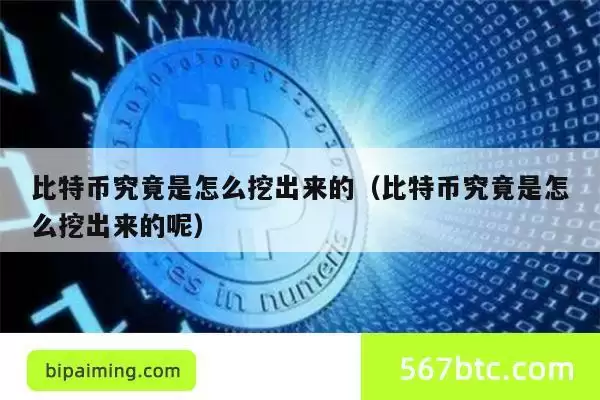 比特币究竟是怎么挖出来的（比特币究竟是怎么挖出来的呢）