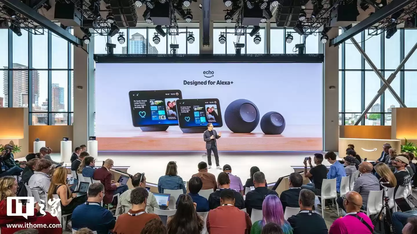 亚马逊发布四款Echo新品,搭载AI助手Alexa+