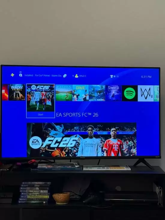 PS4系统现伪游戏广告