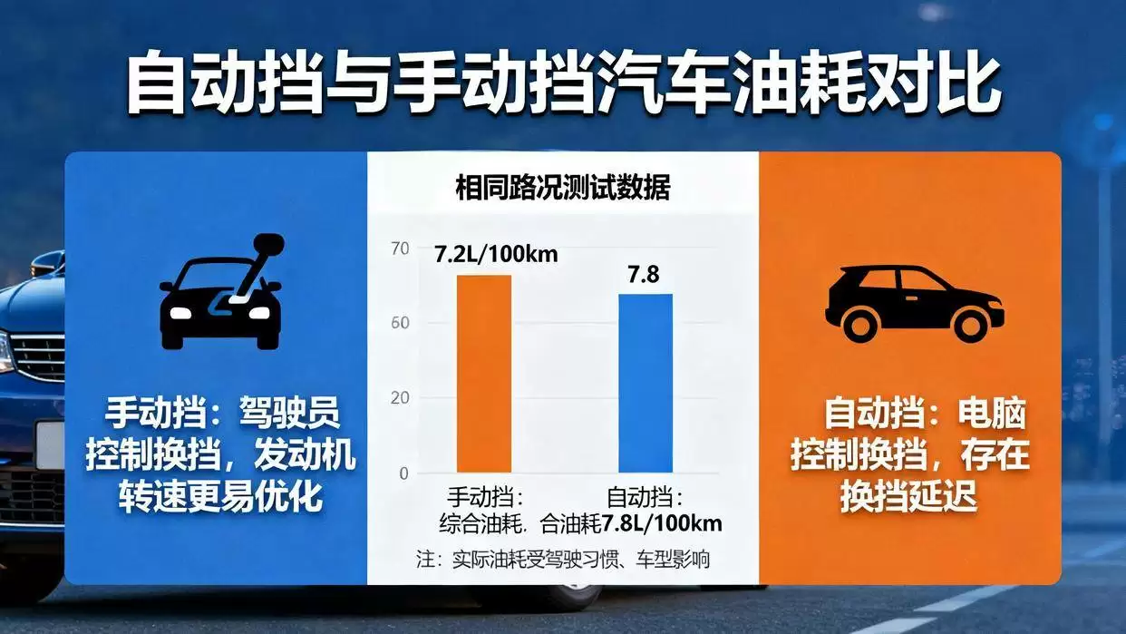 手动挡与自动挡油耗对比