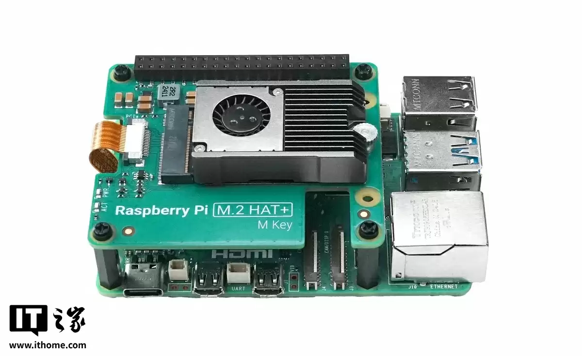 让树莓派 5 变身本地 AI 平台：M5Stack 发布 LLM-8850 扩展卡，M.2 Key M 接口