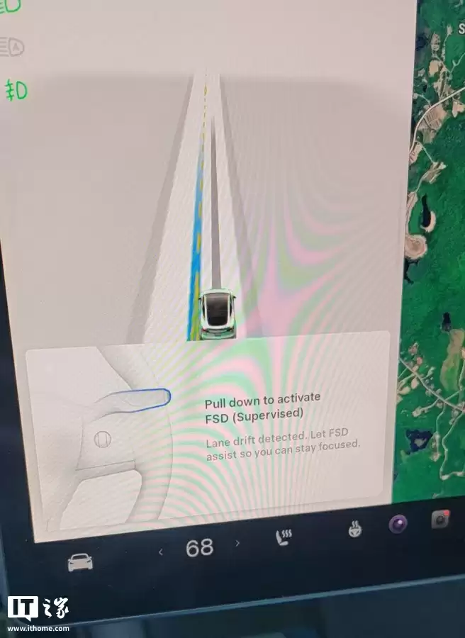 特斯拉新操作引争议：检测到车道偏离和司机疲劳时推荐启用