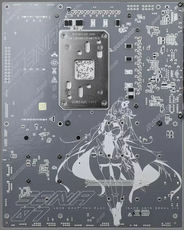 七彩虹 iGame X870 Senna V14“柒小希”主板单品上市,2199 元