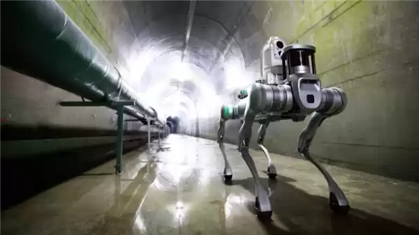 溪洛渡水电站实现全机器人智能巡检