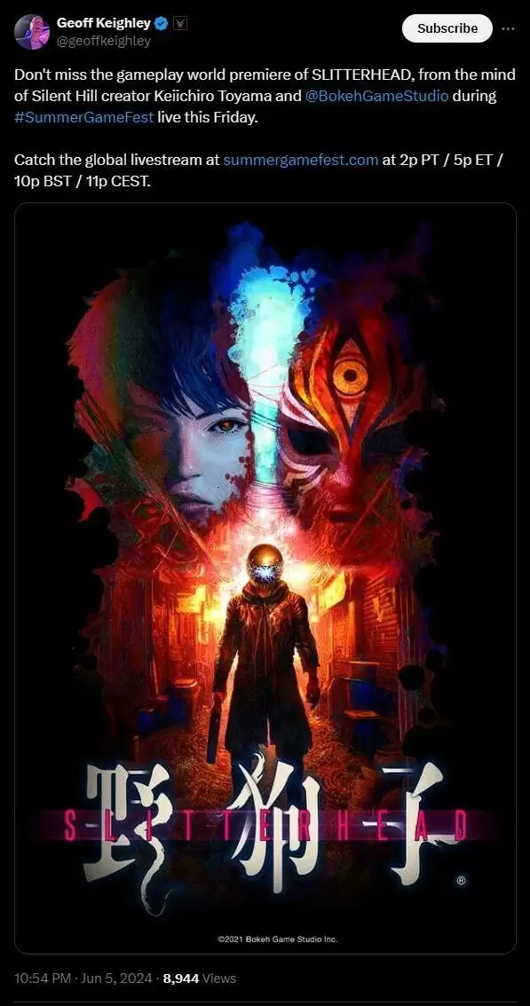 《野狗子》亮相夏日游戏节,恐怖冒险重磅来袭!