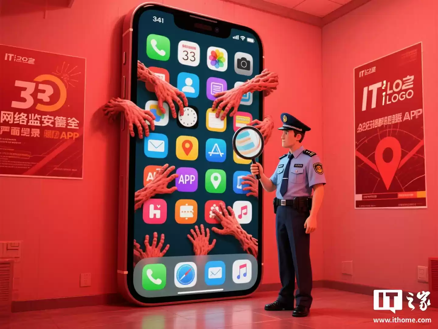 违规应用专项整治示意图