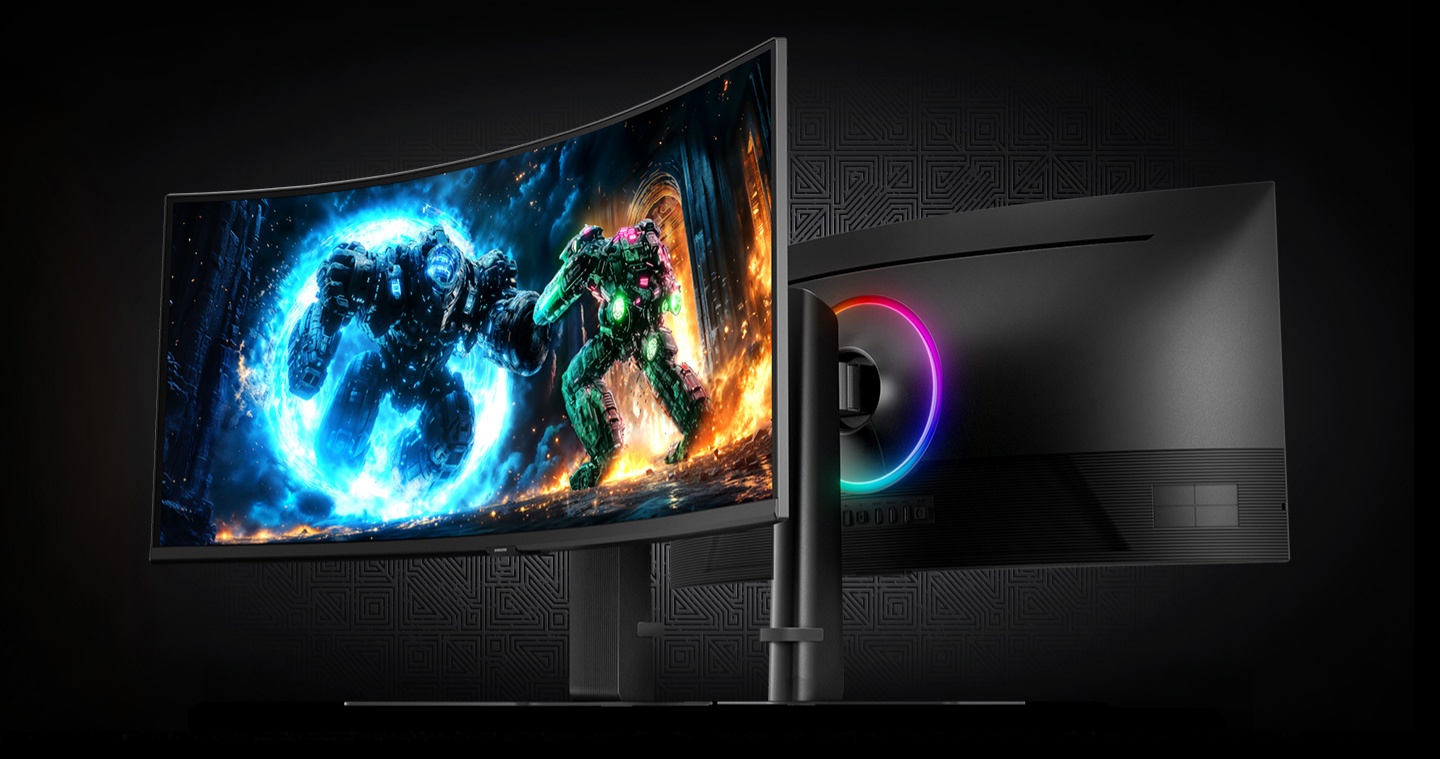三星 37 英寸 4K 165Hz 玄龙骑士电竞显示器 G75F 国行上市：1000R、HDR600，5999 元