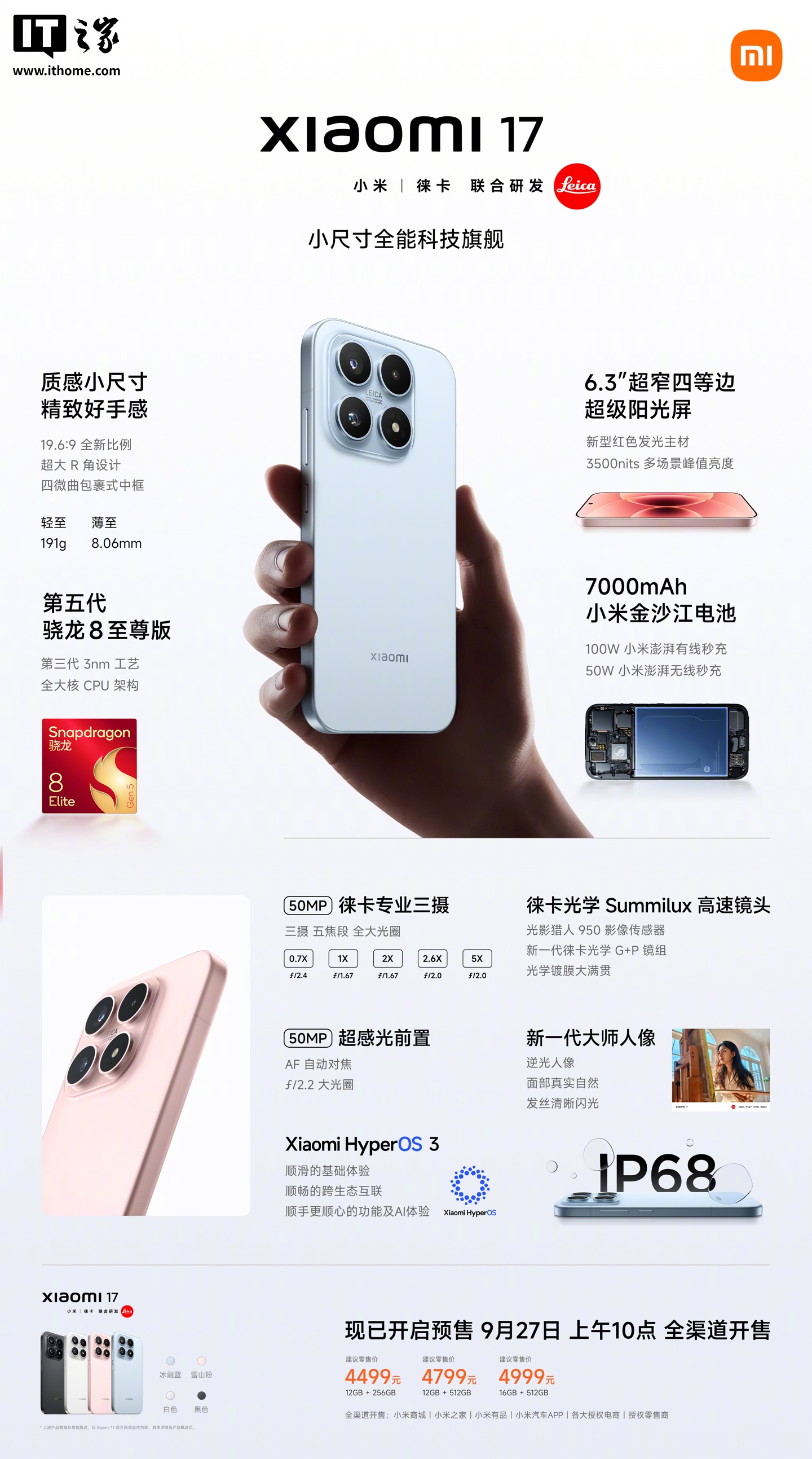 小米17影像系统