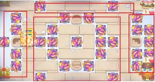 炮塔布局示意图