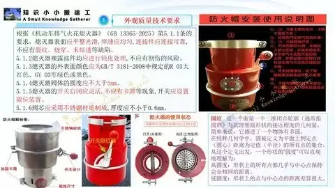 排气火花熄灭器隐患：阀门位置难查易致火灾