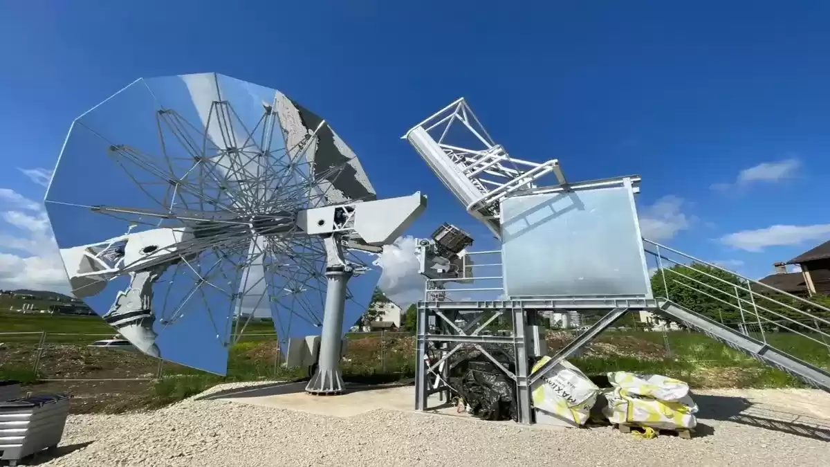 全球首个太阳能熔炉落地瑞士手表发源地,旨在回收冶炼高奢腕表不锈钢废料