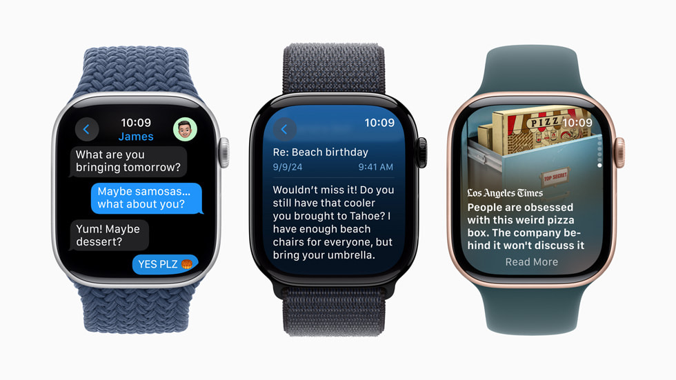 换季降温注意身体：Apple Watch S10 46mm 国补后 1988 元京东发车