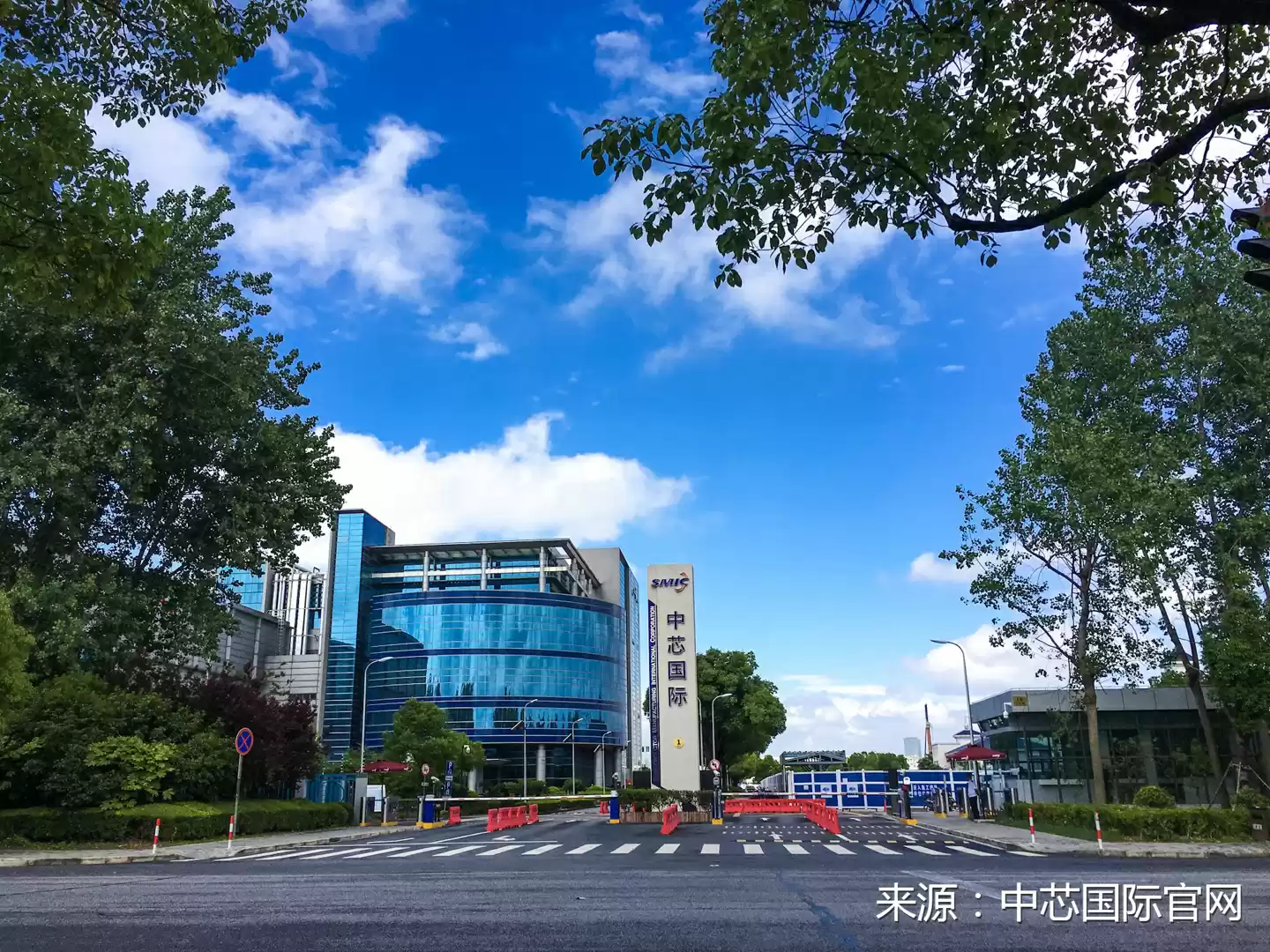 中芯国际晶圆厂实景图