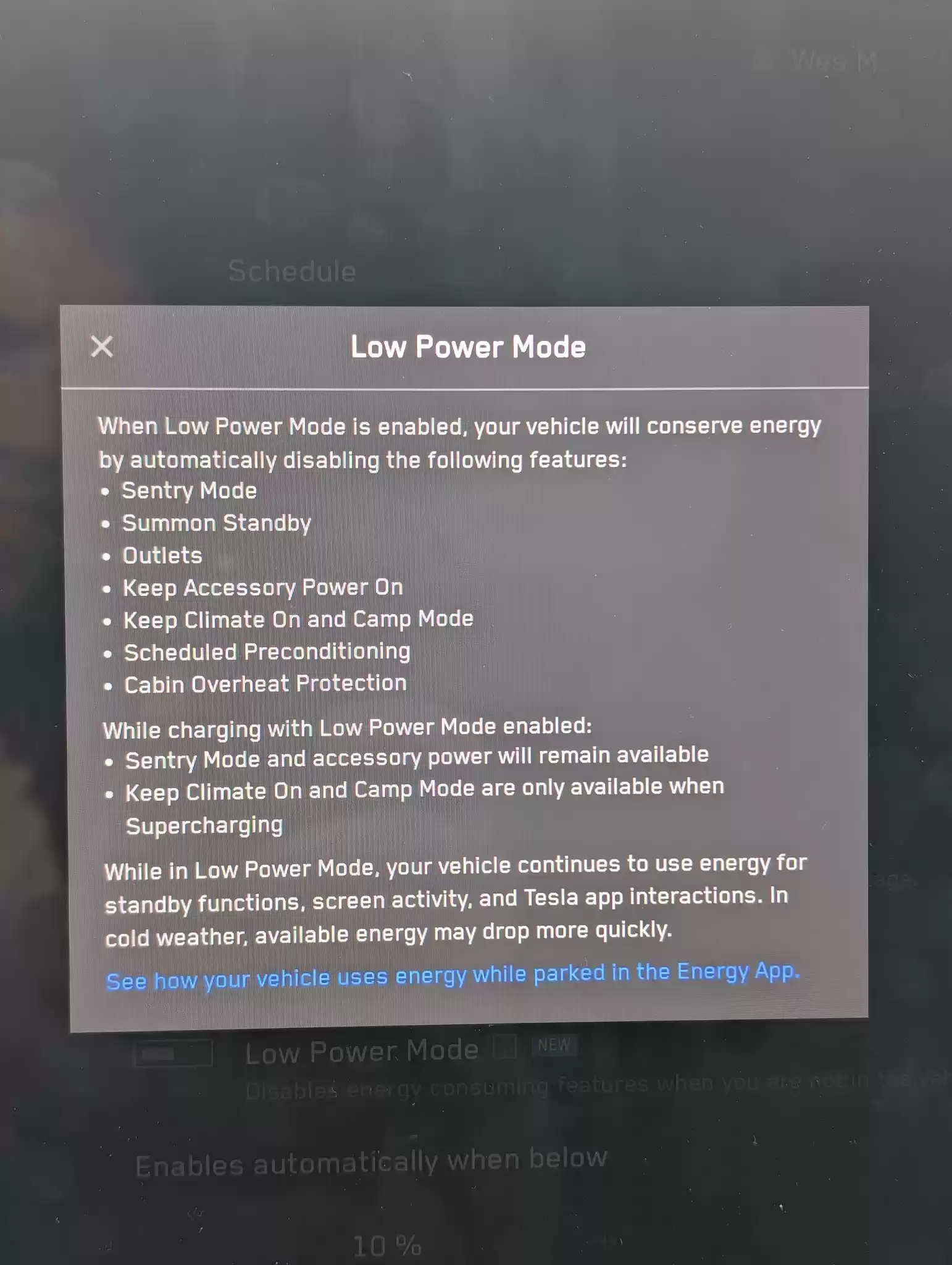 特斯拉充电状态示意图