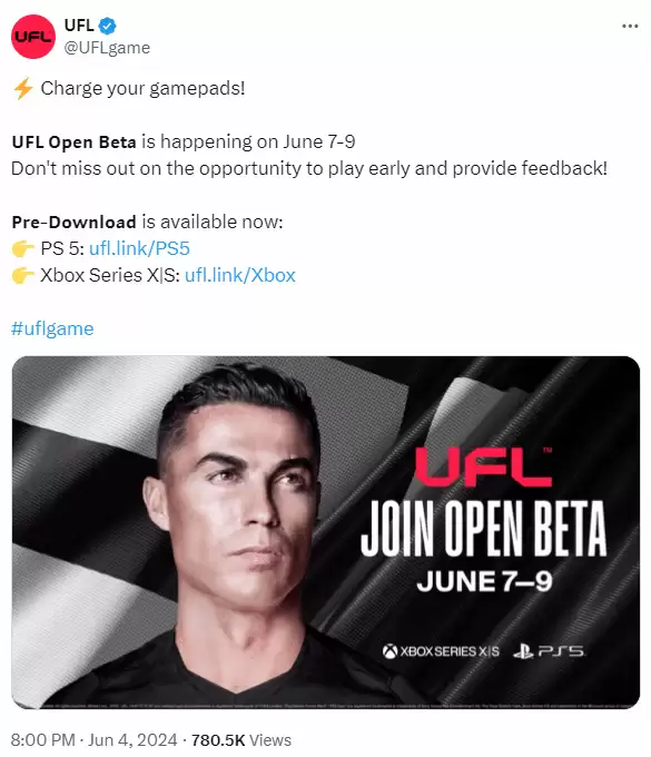 C罗投资4000万打造公平免费足球游戏