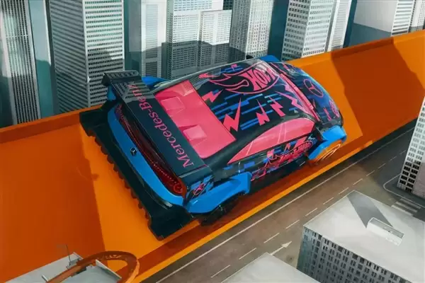 全球仅一辆!奔驰发布“成年人的玩具” 风火轮版CLA概念车亮相