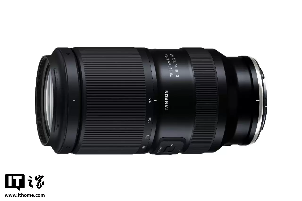 腾龙推出尼康 Z 卡口版 70-180mm F/2.8 G2 相机镜头：20 片 15 组设计、搭 VC 光学防抖系统