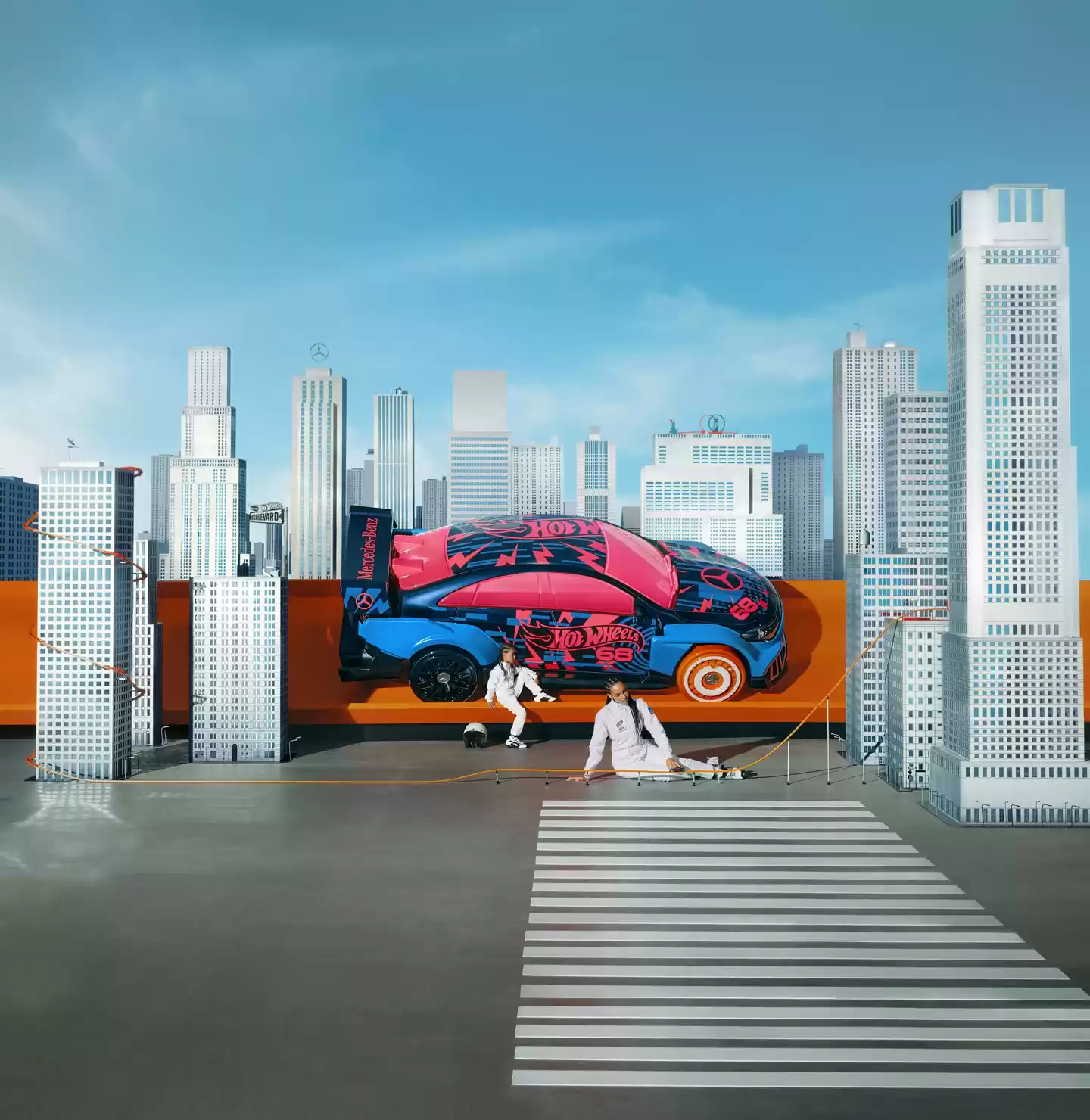 奔驰发布“成年人的玩具”：Hot Wheels 版 CLA 概念车亮相，全球仅 1 辆