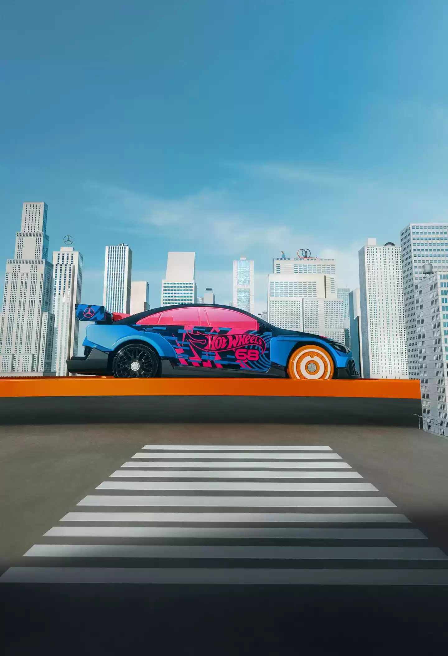 奔驰发布“成年人的玩具”：Hot Wheels 版 CLA 概念车亮相，全球仅 1 辆