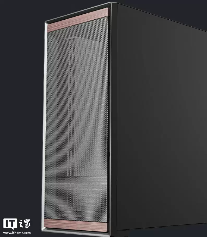 爱国者推出御风 F100 机箱：木纹饰板、十字风道设计，黑白双色售 199 元