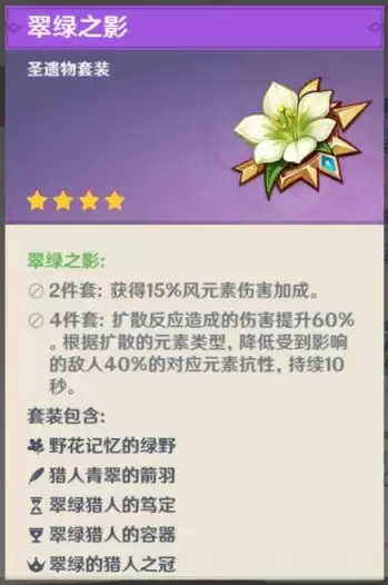 原神琴应该带什么圣遗物