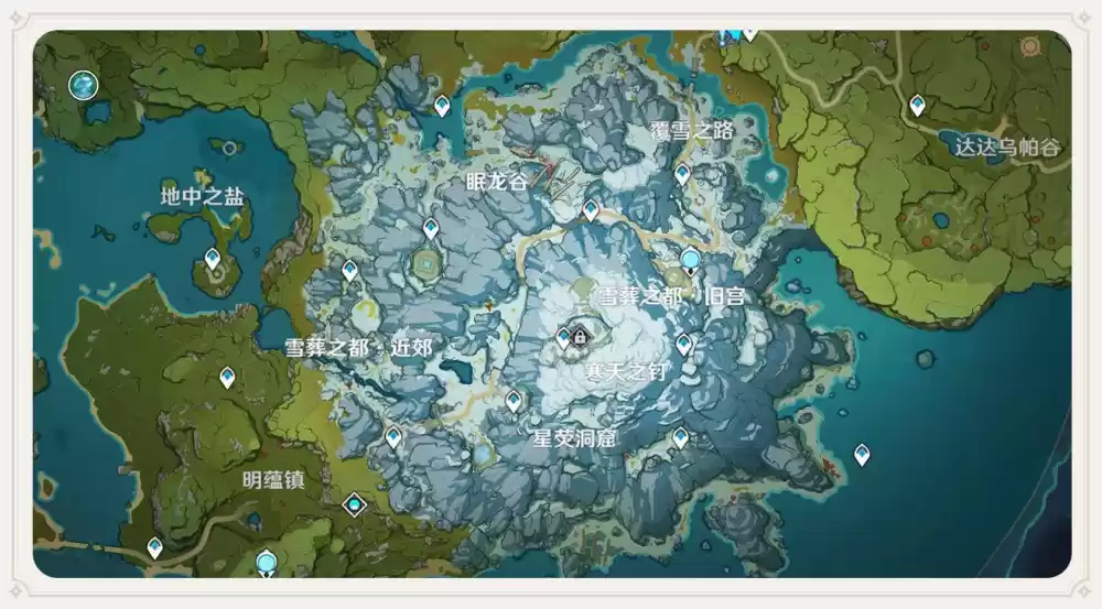 原神雪山秘境怎么开启