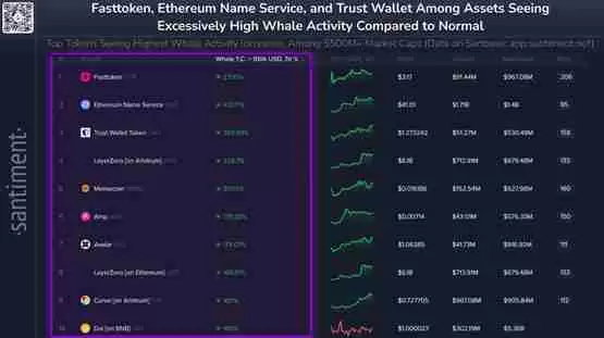赵长鹏、神鱼喊山寨季已至！十大巨鲸活动代币名单速览