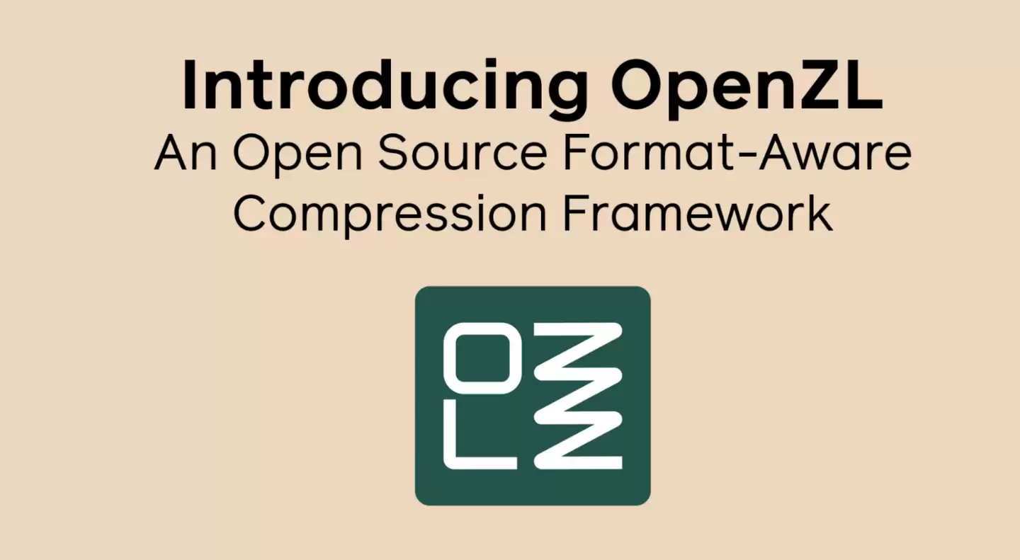 Meta发布开源无损压缩框架OpenZL，高效支持多格式内嵌解压