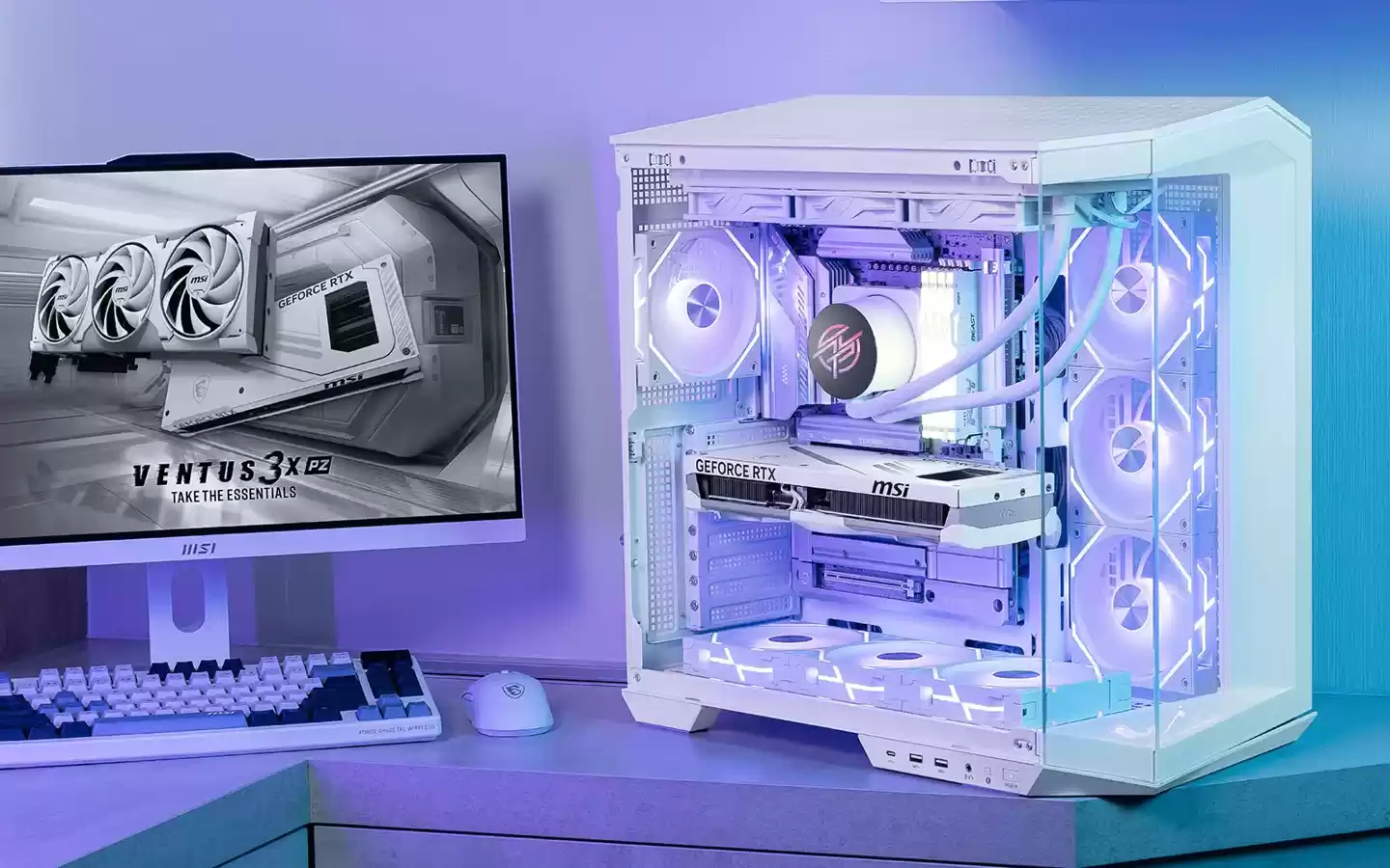 微星推出首款 PROJECT ZERO 背部隐藏走线显卡 RTX 5070 Ti 万图师 3X PZ