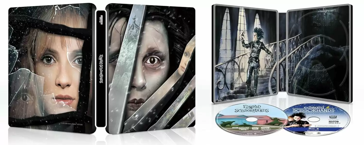《剪刀手爱德华》推出 4K UHD 蓝光 35 周年纪念版，亚马逊售价 39.99 美元