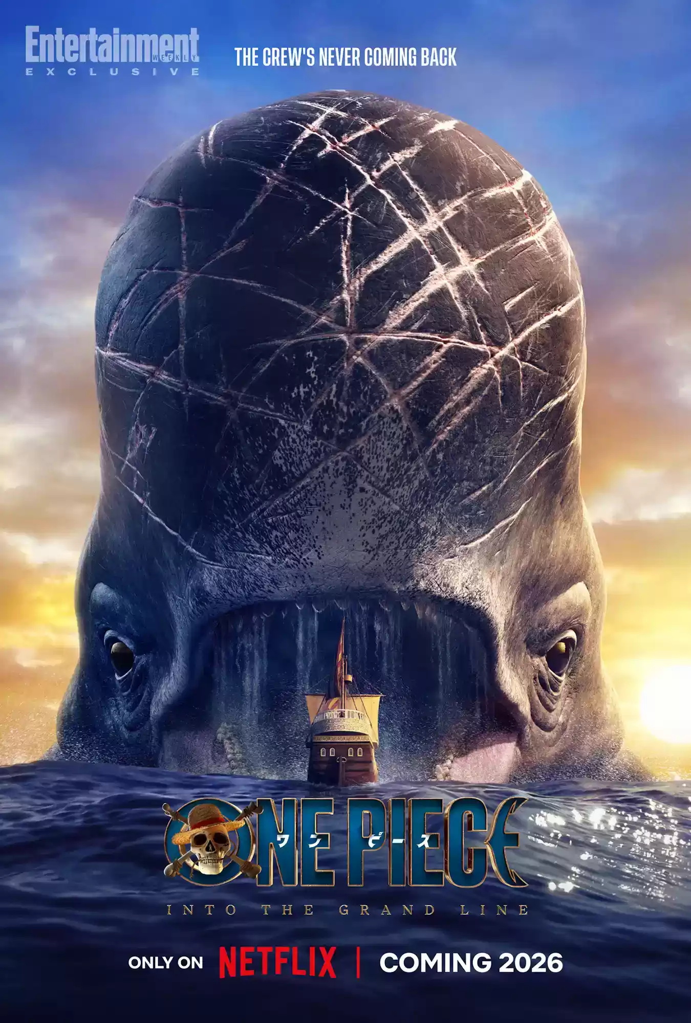 Netflix《海贼王》真人剧第二季剧照首曝：克罗卡斯和巨鲸拉布造型公开