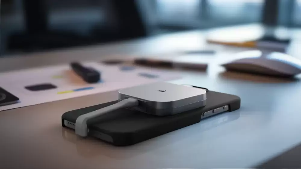 海盗船推出 USB-C 10Gbps 移动固态硬盘 EX300U,兼容 MagSafe 磁环