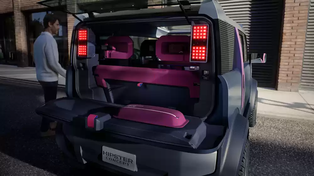 简洁方正的欧洲“准 K-Car”,达契亚推出纯电概念车 Hipster