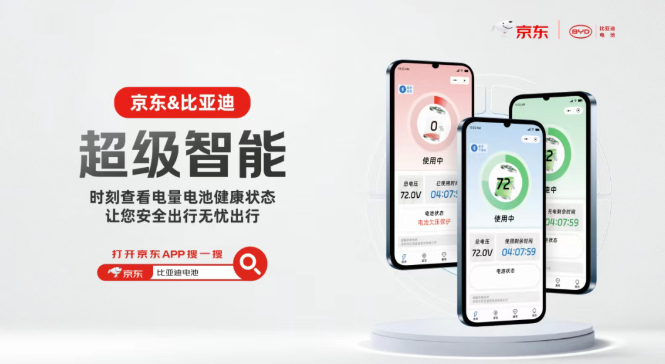 比亚迪电池产品展示
