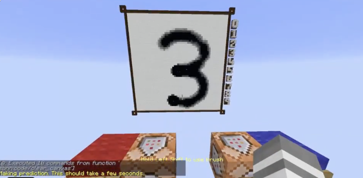 Minecraft中的CNN