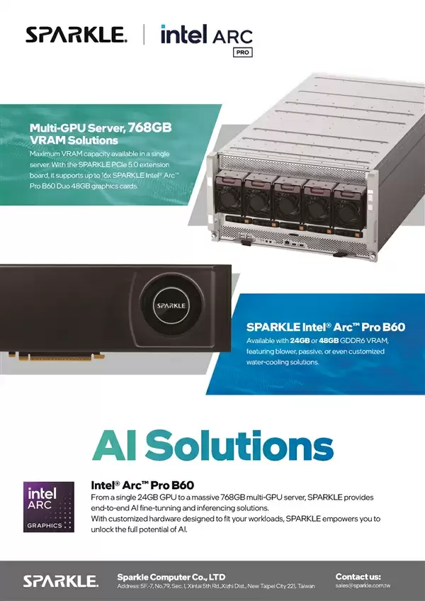 撼与打造最强Intel专业显卡工作站:16块双芯卡、768GB显存、10千瓦电源