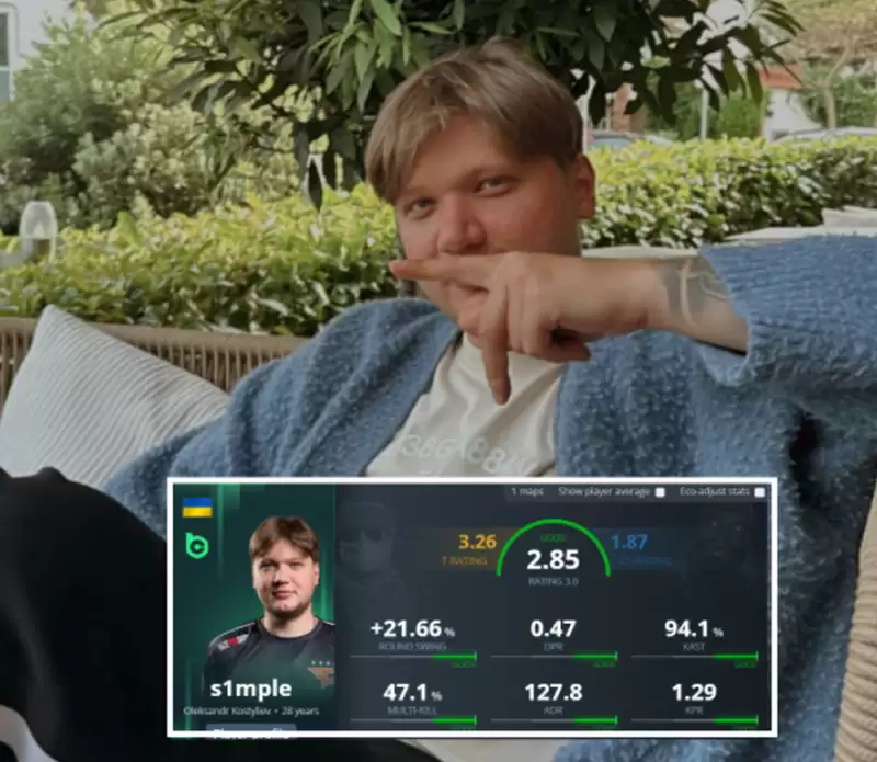 s1mple炸裂2.85Rating创生涯新高！ESL挑战者联赛单图封神之战全记录