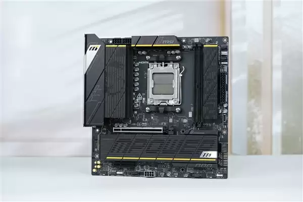 支持多种CPU调整外频!微星B850MPOWER主板图赏