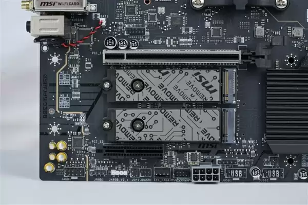 支持多种CPU调整外频!微星B850MPOWER主板图赏