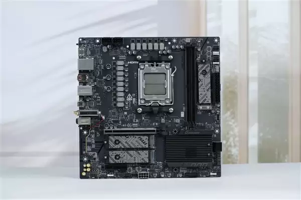 支持多种CPU调整外频!微星B850MPOWER主板图赏