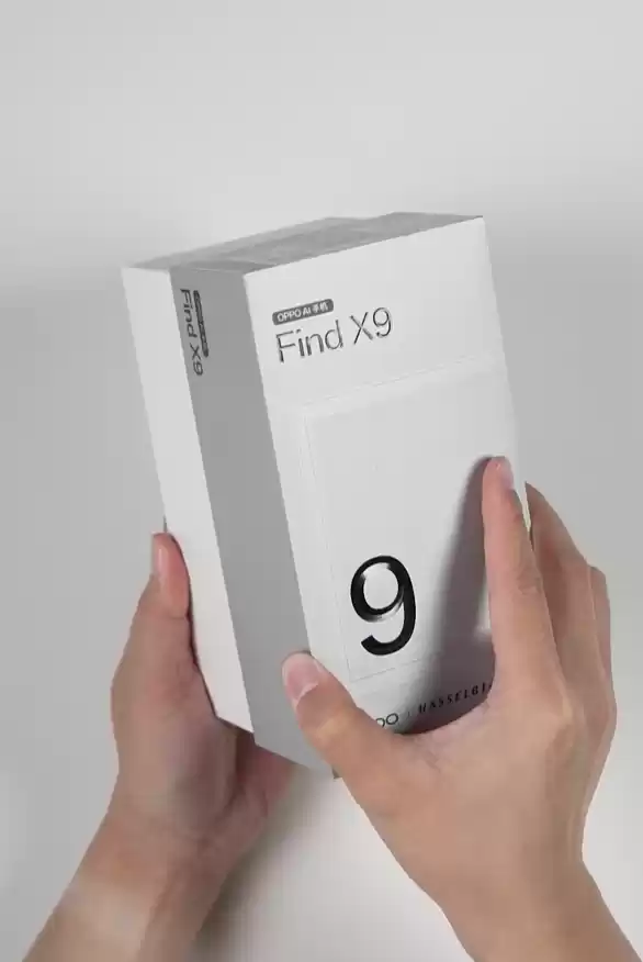 OPPO Find X9系列开箱 7款全新配色真机来了 追光红最特别