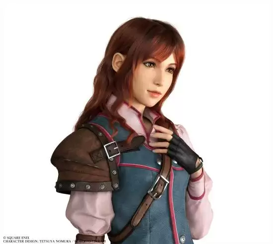 最终幻想7：重生西斯妮3D模型细节曝光，重塑经典角色