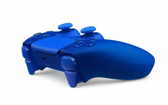 史上最蓝手柄来了！索尼新款PS5手柄曝光