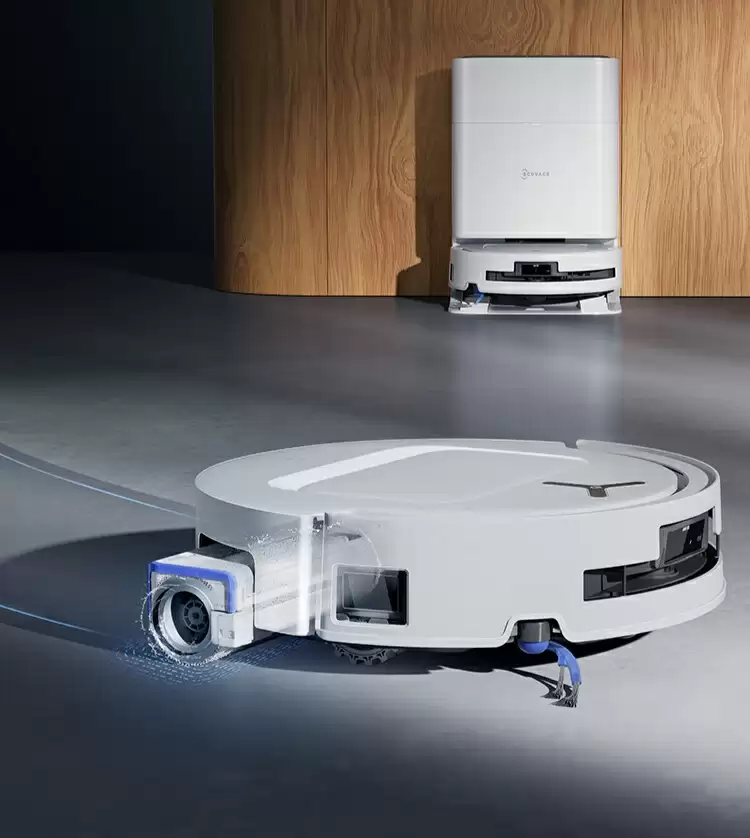 3700Pa 滚筒活水洗地:科沃斯 T80 扫拖机器人国补后 2406 元破冰新低